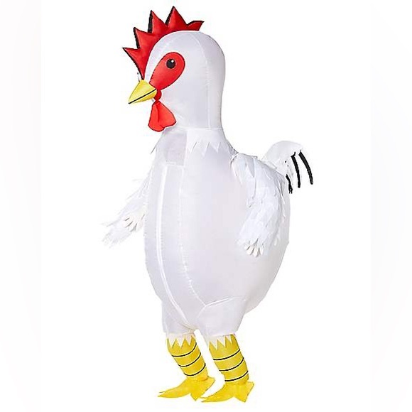 Spirit Holiday Inflatable Chicken Costume Poshmark